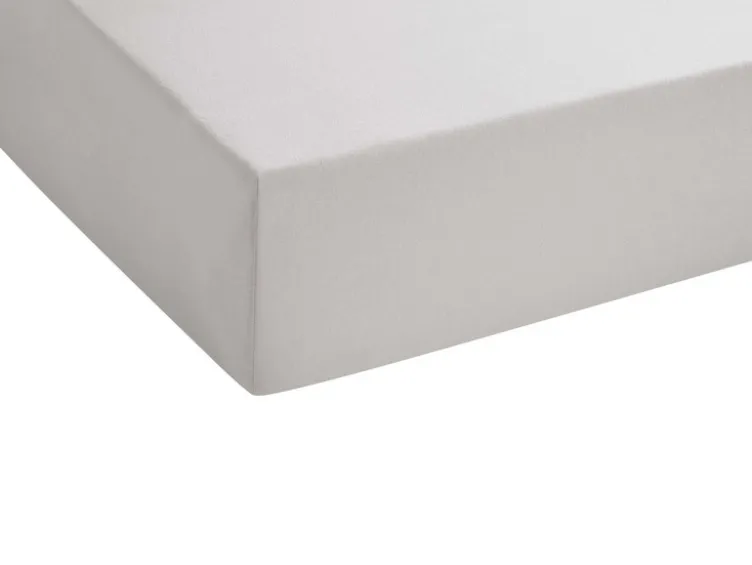 Spannbettlaken Baumwoll-Feinjersey, Steghöhe bis 22 cm