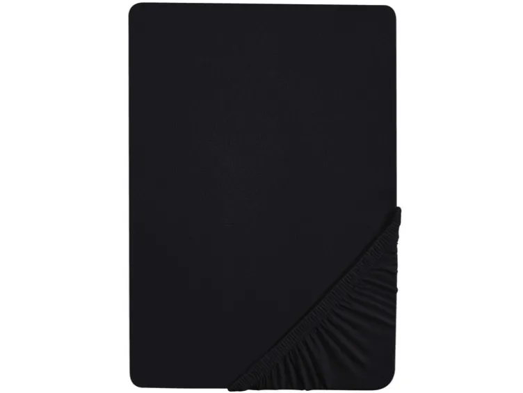 Spannbettlaken Baumwoll-Feinjersey, Steghöhe bis 22 cm