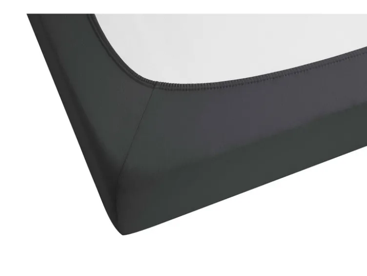 Spannbettlaken Baumwoll-Feinjersey, Steghöhe bis 22 cm