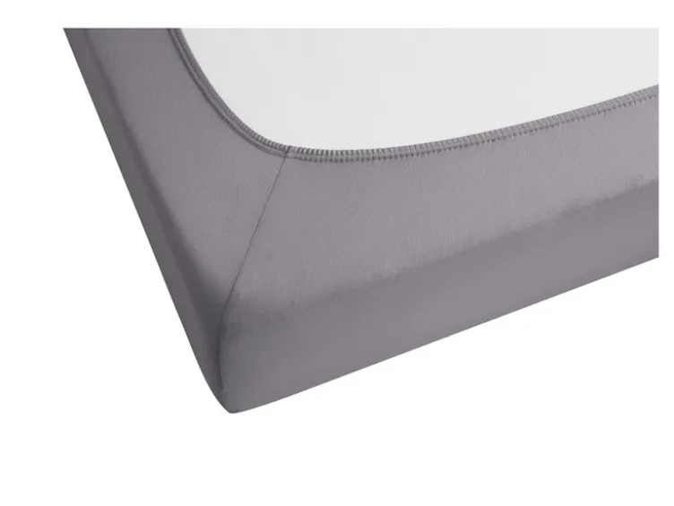 Spannbettlaken Baumwoll-Feinjersey, Steghöhe bis 22 cm