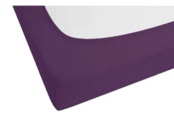 Spannbettlaken Baumwoll-Feinjersey, Steghöhe bis 22 cm