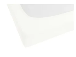 Spannbettlaken Baumwoll-Feinjersey, Steghöhe bis 22 cm