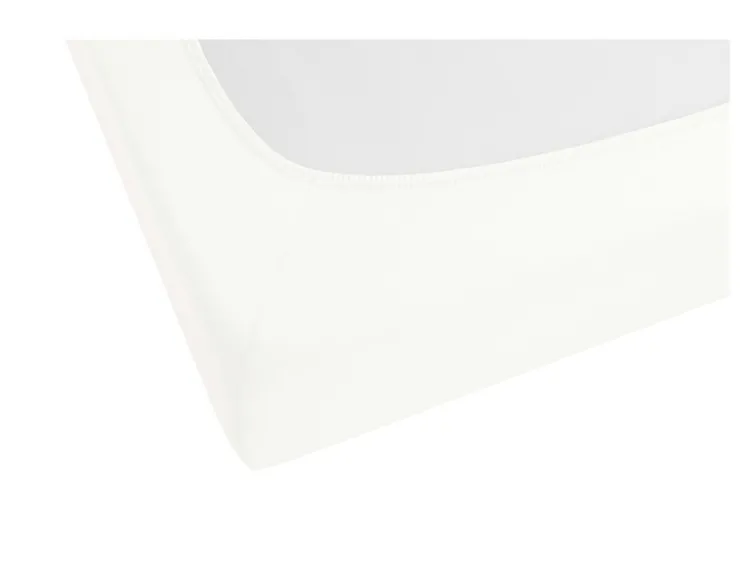 Spannbettlaken Baumwoll-Feinjersey, Steghöhe bis 22 cm