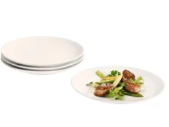 Speiseteller-  Suppenteller-Set, 4-teilig