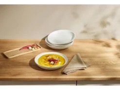 Speiseteller-  Suppenteller-Set, 4-teilig