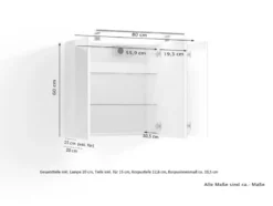 Spiegelschrank »Spree«, mit LED