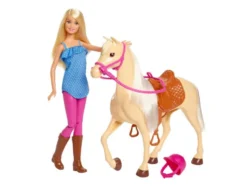 Spielset »Puppe und Pferd«