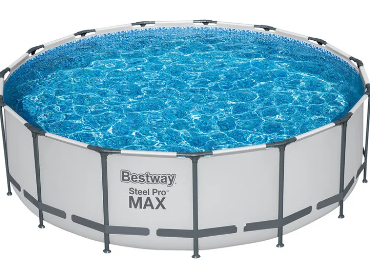 Steel Pro MAX™ Frame Pool Komplett-Set mit Filterpumpe Ø 457 x 122 cm