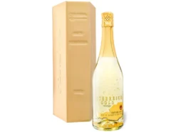 Österreich Gold - mit 23 Karat Blattgold - mit Geschenkbox trocken, schäumend