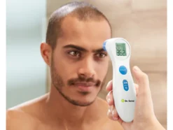 Stirn-Thermometer, 2in1, mit Infrarot-Sensor