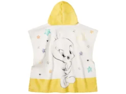 Strandtuch / Kinder-Strandponcho, aus reiner Baumwolle