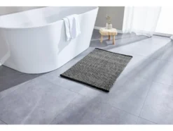 Struktur-Badematte, mit rutschhemmender Unterseite