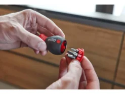 Stubby-Schraubendreher, mit Bit Magazin und magnetisch TORX mit 6 Bits, 1/4"