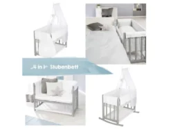 Stubenbett 4-in-1, mit Schlafsack