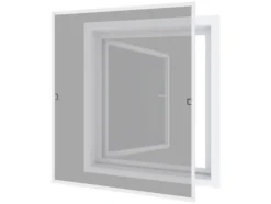Super Slim Rahmenfenster, Komplettbausatz, ohne Bohren, 4,3 mm Einbautiefe, B 120 x H 150 cm
