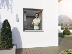 Super Slim Rahmenfenster, Komplettbausatz, ohne Bohren, 4,3 mm Einbautiefe, B 120 x H 150 cm