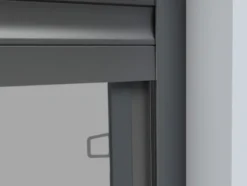 Super Slim Rahmenfenster, Komplettbausatz, ohne Bohren, 4,3 mm Einbautiefe, B 120 x H 150 cm