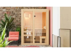 System-Sauna »Shorty«, mit Fronteinstieg, 3,6 kW Ofen