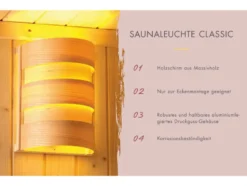 System-Sauna »Shorty«, mit Fronteinstieg, 3,6 kW Ofen