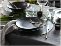 Tafelservice »Vesuvio Black«, 12-teilig