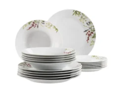 Tellerset »Herbal Garden«, 18-teilig