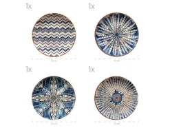 Teller-Set »Iberico Blue«, 12-teilig