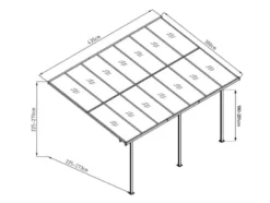 Terrassenüberdachung »Bruce 435«