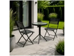 textilenes Bistro-Set, 3-teilig