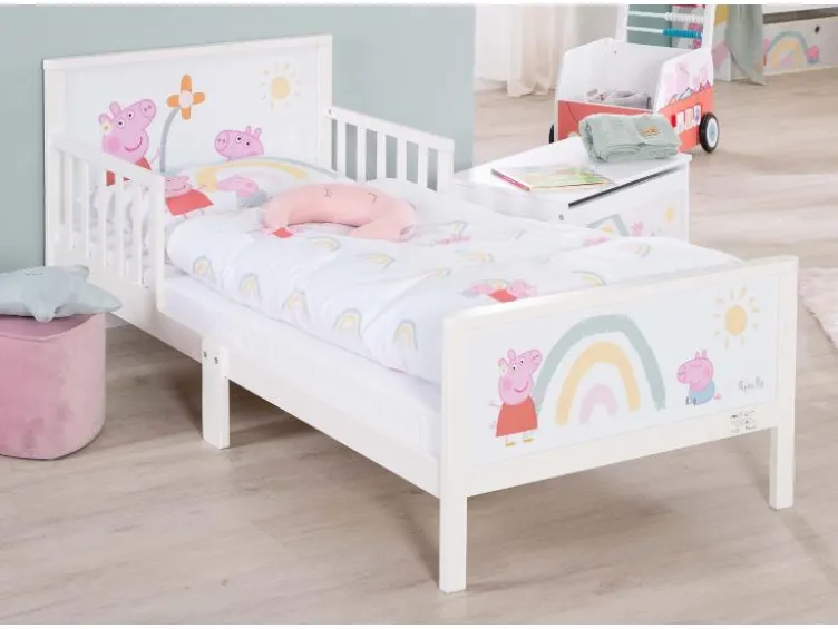 Themen-Komplettbett »Paw Patrol / Peppa Pig«, 70x140 cm