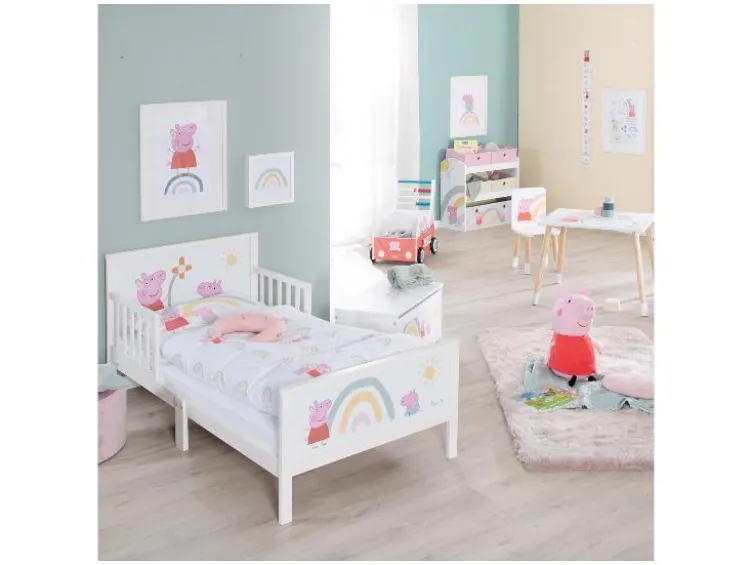 Themen-Komplettbett »Paw Patrol / Peppa Pig«, 70x140 cm
