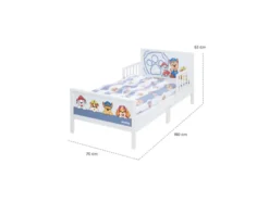 Themen-Komplettbett »Paw Patrol / Peppa Pig«, 70x140 cm