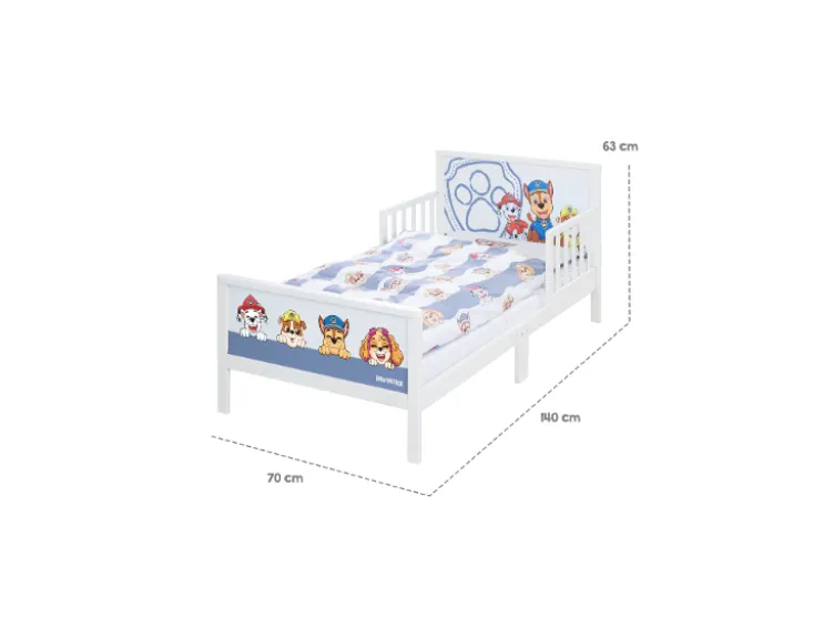 Themen-Komplettbett »Paw Patrol / Peppa Pig«, 70x140 cm