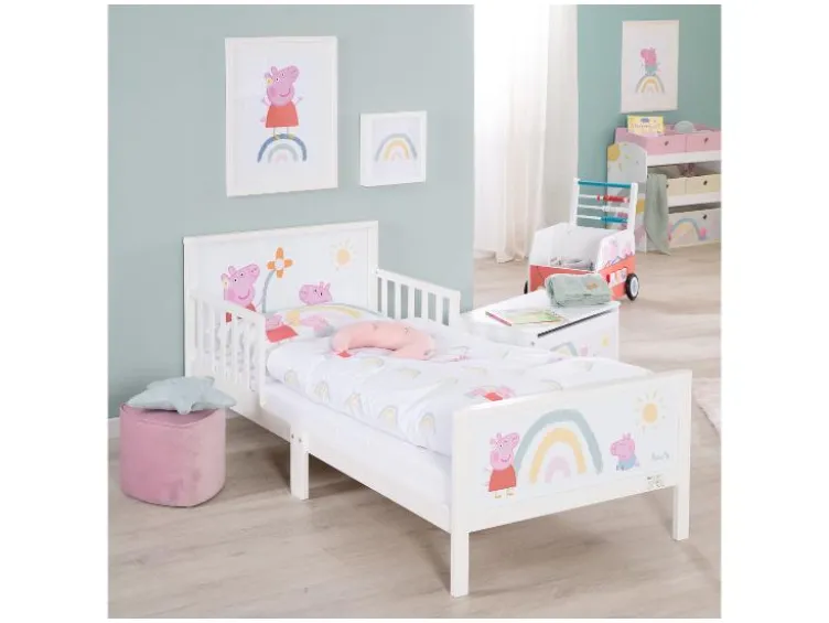 Themen-Komplettbett »Paw Patrol / Peppa Pig«, 70x140 cm