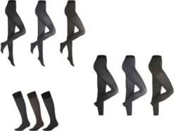 Thermoleggings / Thermostrumpfhose / Thermokniestrümpfe