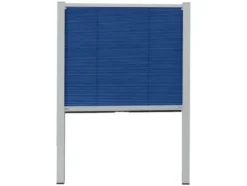 Thermo Plissee, für Dachfenster, B 97,4 x H 75-118 cm