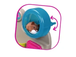 Tierarzt Klinik, mit Kätzchen und Hamster