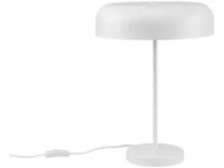 Tischleuchte, mattweiß, 1-/ 2-flammig