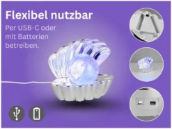 Tischleuchte Shelly Farbwechsel