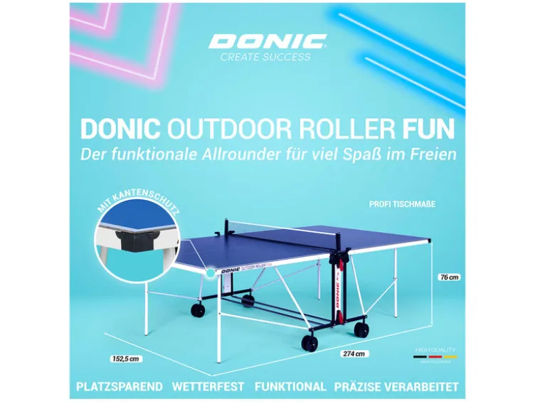 Tischtennisplatte Roller Outdoor Fun
