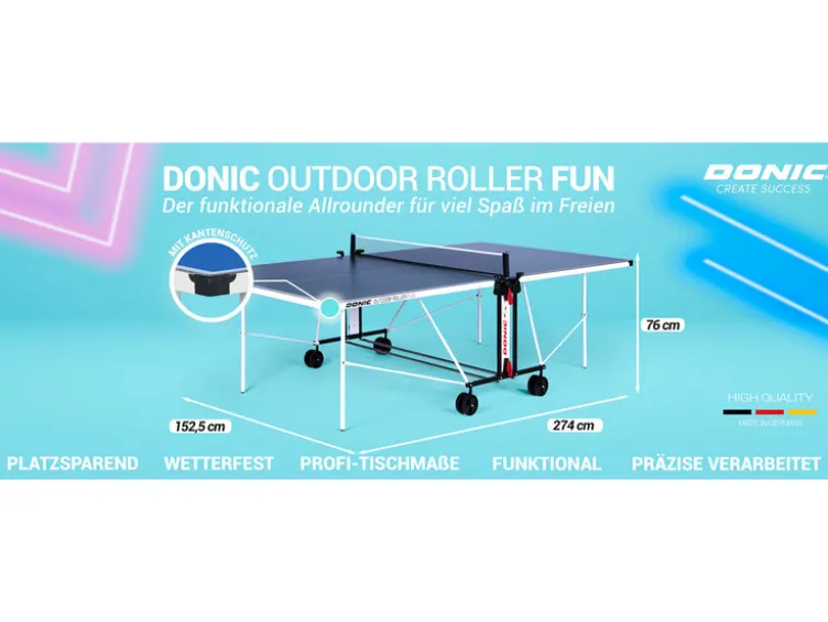 Tischtennisplatte Roller Outdoor Fun