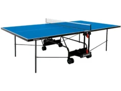 Tischtennisplatte Space Tec Outdoor, wetterfeste 4 mm Melaminharzplatte, klappbar
