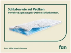 Topper „Gel-Feeling“, 7-Zonen-Gelschaumkern