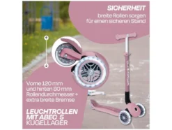Tretroller Primo Foldable Lights Eco, klappbar