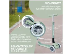 Tretroller Primo Foldable Lights Eco, klappbar