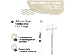 Tretroller Primo Foldable Lights Eco, klappbar