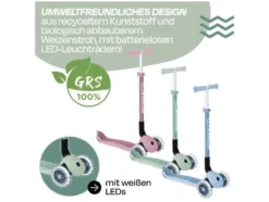 Tretroller Primo Foldable Lights Eco, klappbar