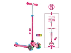 Tretroller Primo Plus Lights, mit LED-Leuchtrollen