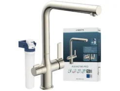 Trinkwasser-Armatur »AQUASTAR PRO« mit Filtersystem gegen Kalkrückstände und Schwermetalle