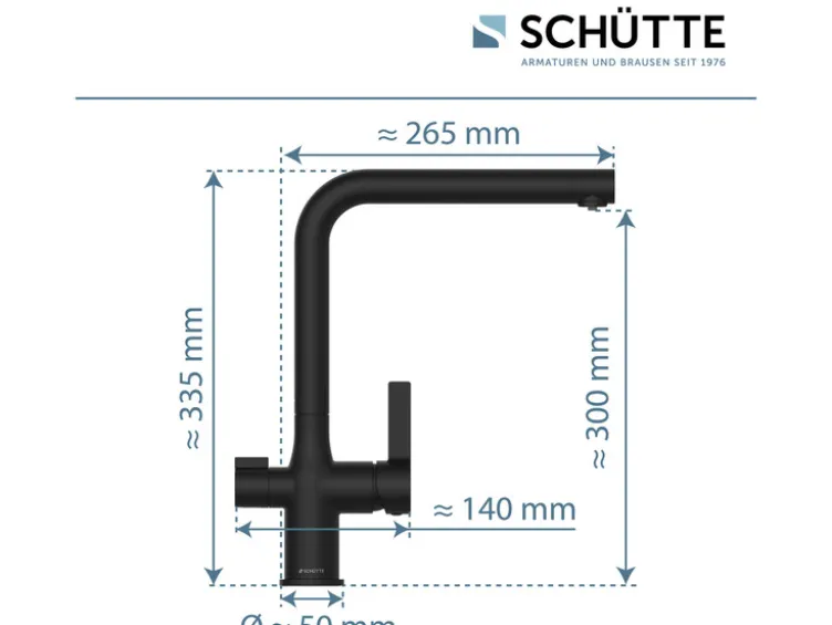 Trinkwasser-Armatur »AQUASTAR PRO« mit Filtersystem gegen Kalkrückstände und Schwermetalle