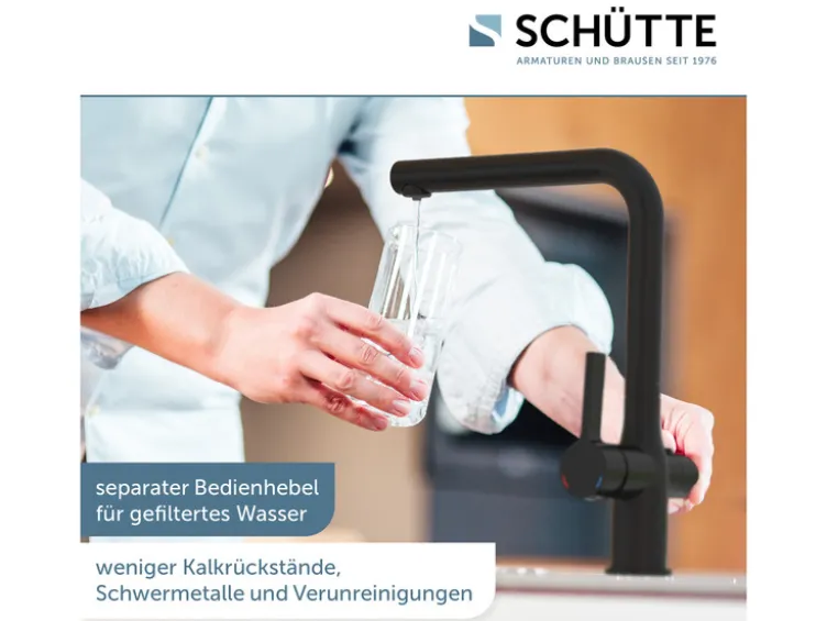 Trinkwasser-Armatur »AQUASTAR PRO« mit Filtersystem gegen Kalkrückstände und Schwermetalle